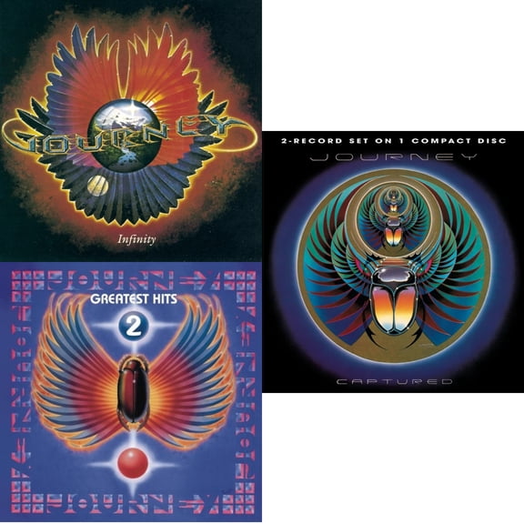 Journey's Greatest Hits Vol.2 & Captured & Infinity [CD Bundle]