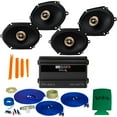 thumbnail image 1 of Infinity KAPPA For Ford 97-16 F-250/350 2-Pairs KAPPA-86CFX 6x8" Speakers + MB Quart FA1-400.4 Amp + Wiring Kit, 1 of 7