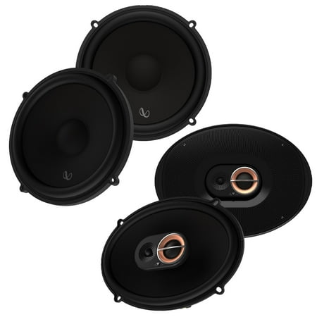 Infinity KAPPA603CF 6.5" 2-Way Component Set (pair) with Infinity KAPPA693M 6x9" 3-Way Coax (pair)
