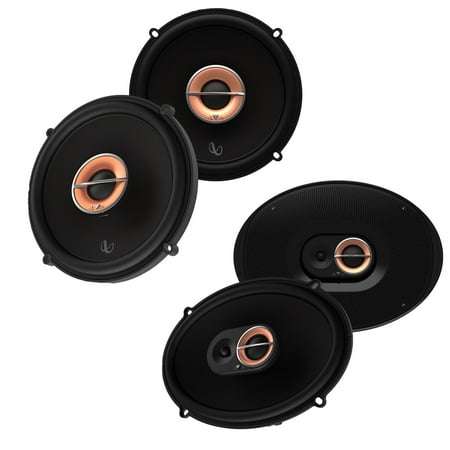 Infinity KAPPA63XF 6.5" 2-Way Coax (pair) with Infinity KAPPA693M 6x9" 3-Way Coax (pair)