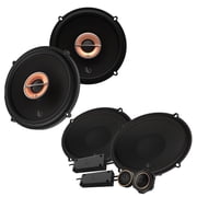 Infinity KAPPA693C 6x9 2-Way Component Set pair with Infinity KAPPA63XF 6.5  Coax Speakers pair