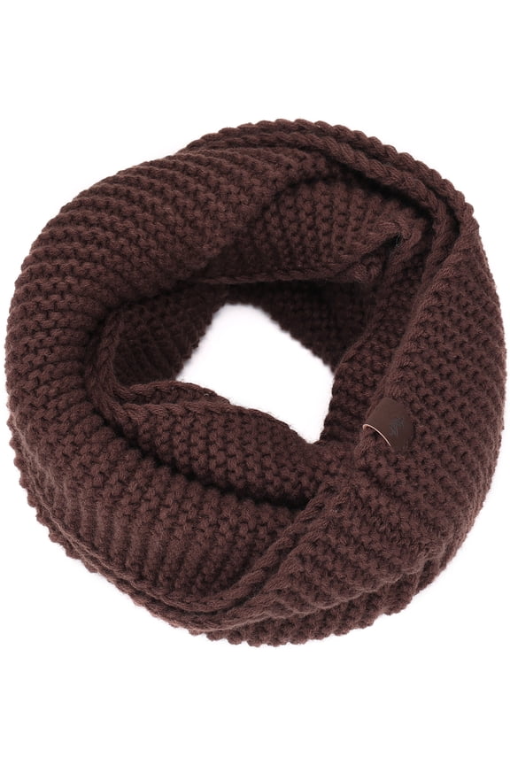 Infinity Knit Circle Scarf