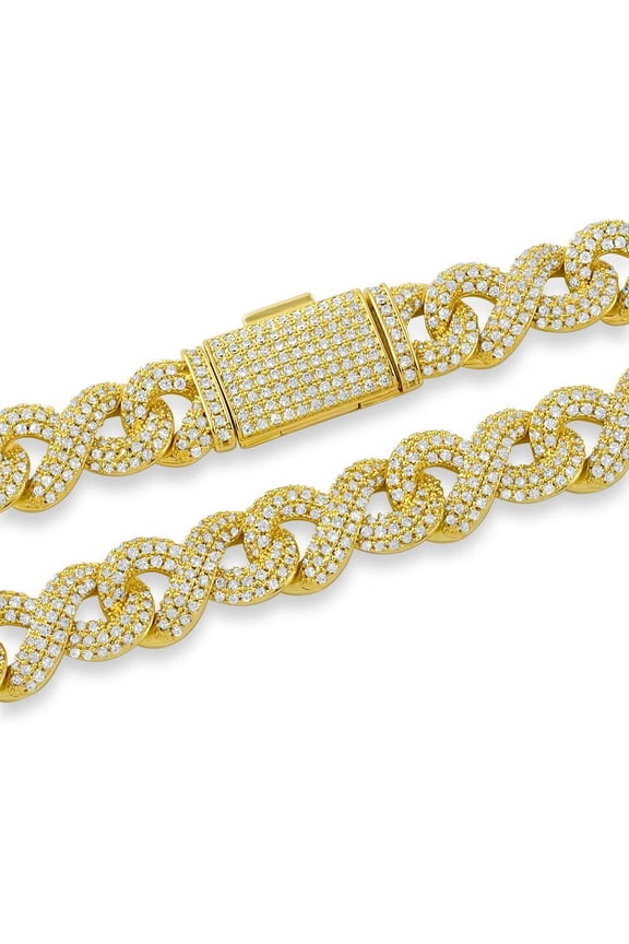 Infinity Link CZ Bling Bling Iced Out Chain