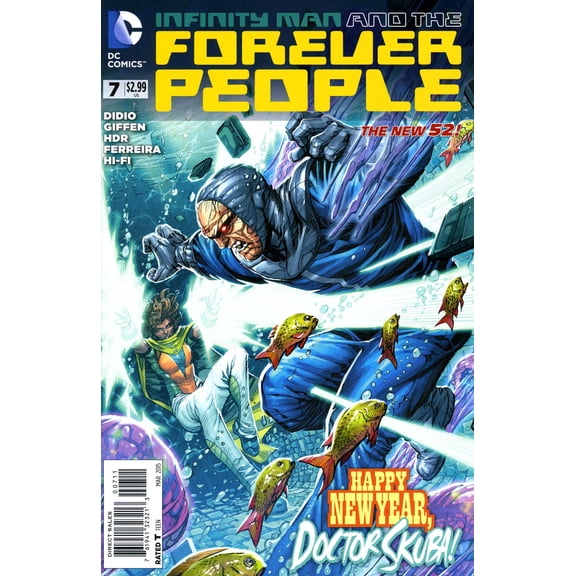 Infinity Man and the Forever People #7 VF ; DC Comic Book