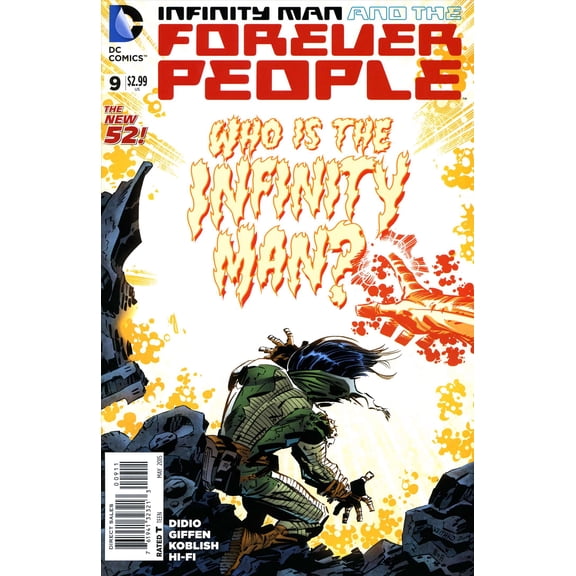 Infinity Man and the Forever People #9 VF ; DC Comic Book
