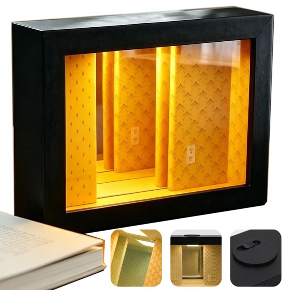 Infinity Mirror LED Frame 3D Light Abyss Design Creative Desktop Ornament Night Lamp Decoration For Home Office Bedroom Spaces Modern Interior Accent Style,infinity mirror 3d Lighted 3D Abyss Mirror