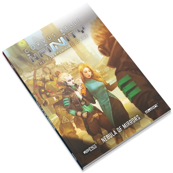 Infinity Nebula of Mirrors Paperback Roleplaying Game Book, by Corvus Belli