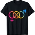 thumbnail image 1 of Infinity Pan Pansexual Pride Flag LGBTQ Cool LGBT Ally Gift T-Shirt, 1 of 4