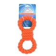 thumbnail image 1 of Infinity Pet Durable TPR Chew and Tug Rope Toy, Figure 8, Orange, 1 of 8