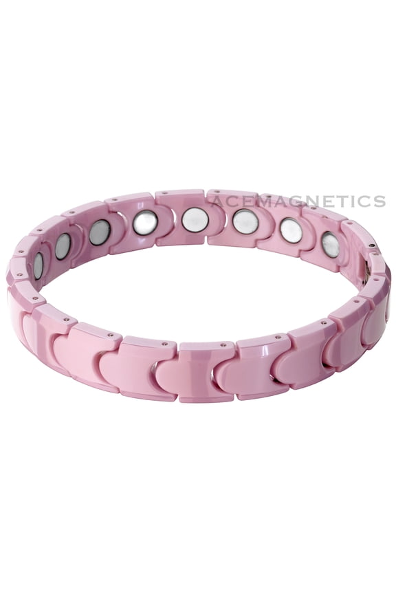 "Infinity" Pink Hi Tech Ceramic, Scratch Resistant, Forever Shine. On Sale, Save $50!!