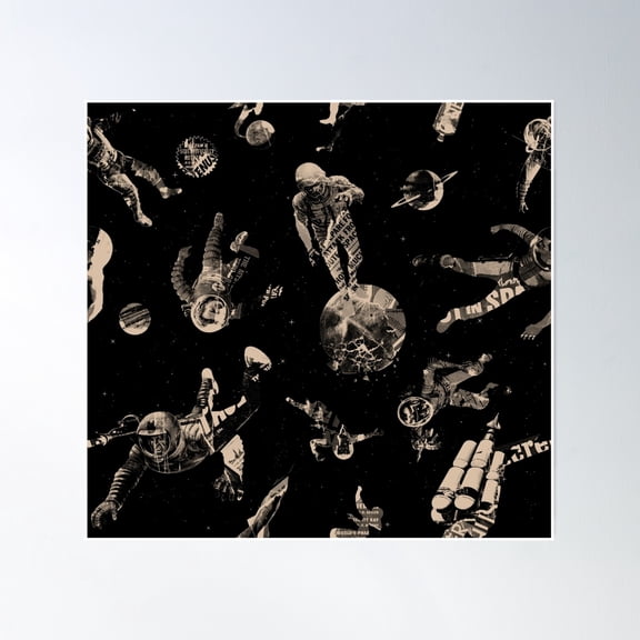 Infinity Poster Wall Art, Modern Wall Decor, 16x16 UNFRAMED