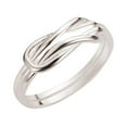 thumbnail image 1 of Infinity Promise Knot Ring Sterling Silver Size 12, 1 of 3