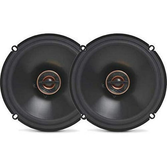 Infinity REF6532EX 165W 6.5" Reference Series 2-Way Coaxial Speakers 6-1/2" (160mm) Shallow-Mount Coaxial Car Speaker, Black