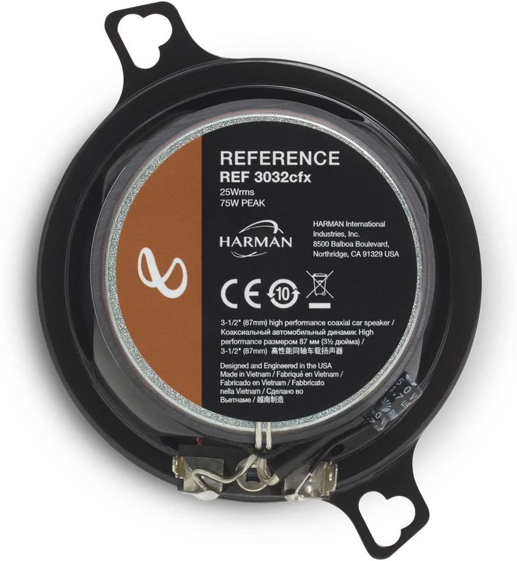 Infinity Reference 3032CFX- 3-1/2” Two-way car audio speake