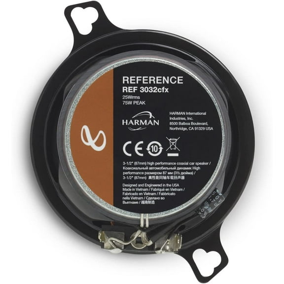 Infinity Reference 3032CFX- 3-1/2 Two-way car audio speake