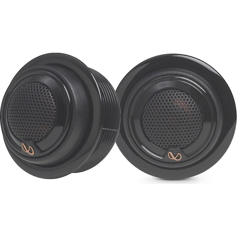 Infinity, Textile Dome Tweeters, 375TX 3/4inch, Black - Walmart.com