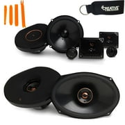 Infinity Reference - REF-6530CX 6.5 2-Way Component System, And REF-9632IX 6x9 2-Way Car Audio Speakers Package