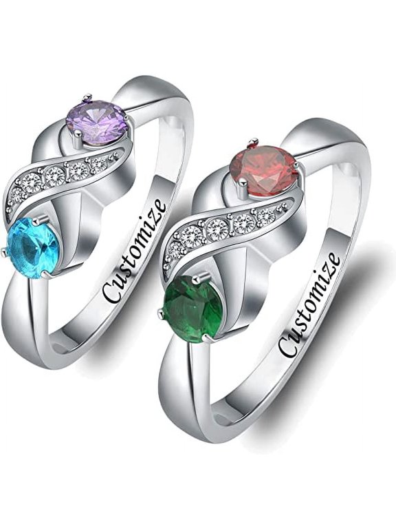 Infinity Ring Holds Loved One Ashes Keepsake Finger Ring for Ashes Crystal Cremation Ring for Ashes