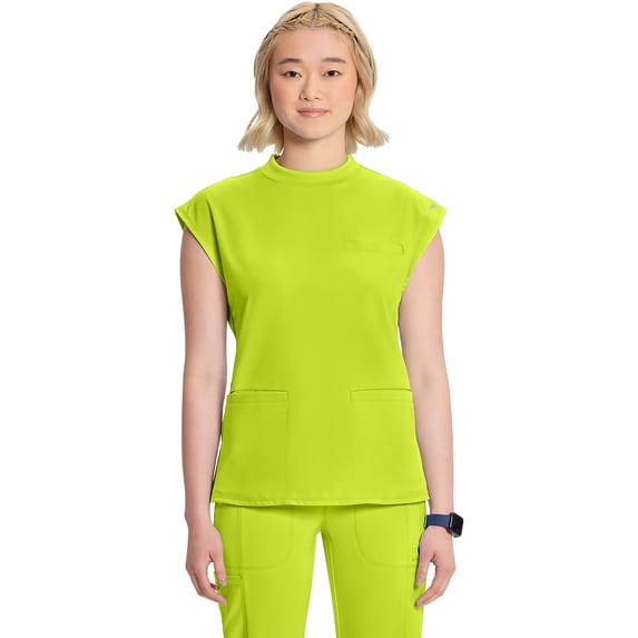 Infinity Scrubs Top For Mock Neck CK742A