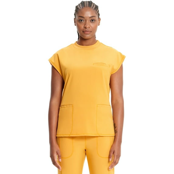 Infinity Scrubs Top For Women Mock Neck CK742A