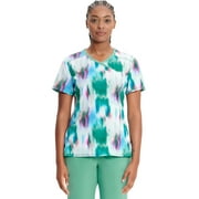 Infinity Scrubs Top For Women Mock Print Wrap CK608