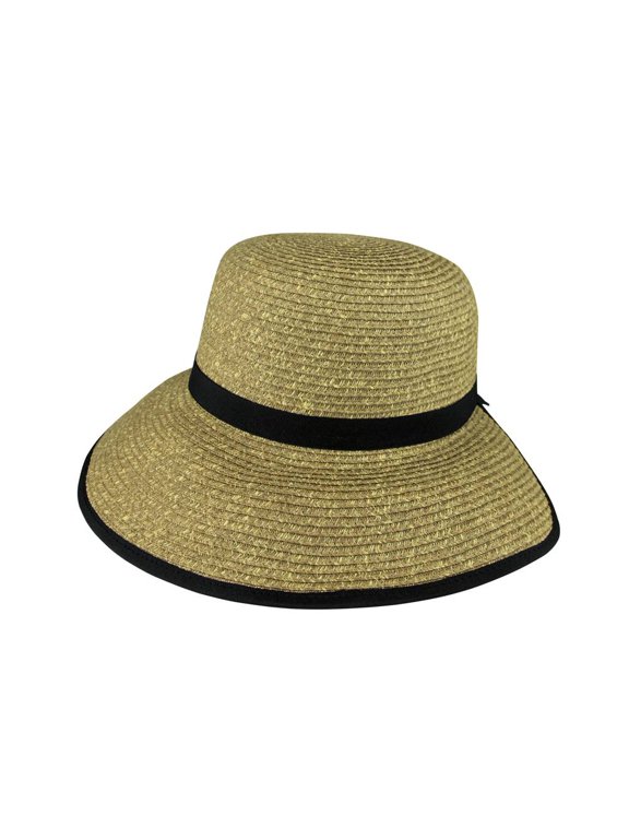 Infinity Selections Toyo Braid Facesaver Hat - Brown