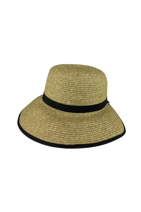 Infinity Selections Toyo Braid Facesaver Hat - Brown