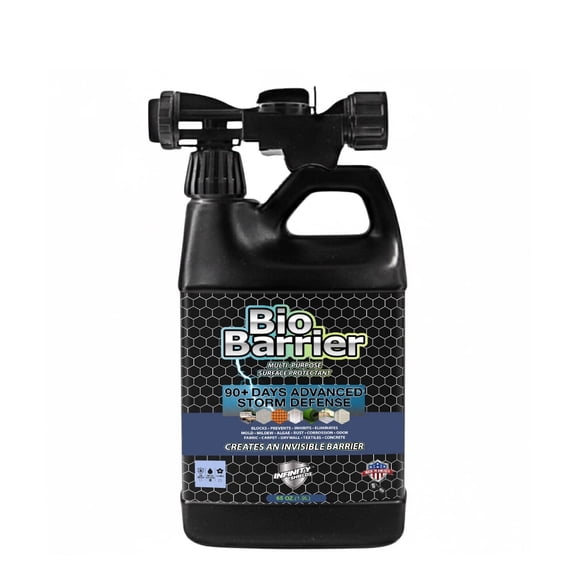 Infinity Shields Bio-Barrier Multi-Purpose Surface Protectant Spray, 65 oz, Hose-End Concentrate Rinse, Fresh & Clean Scent