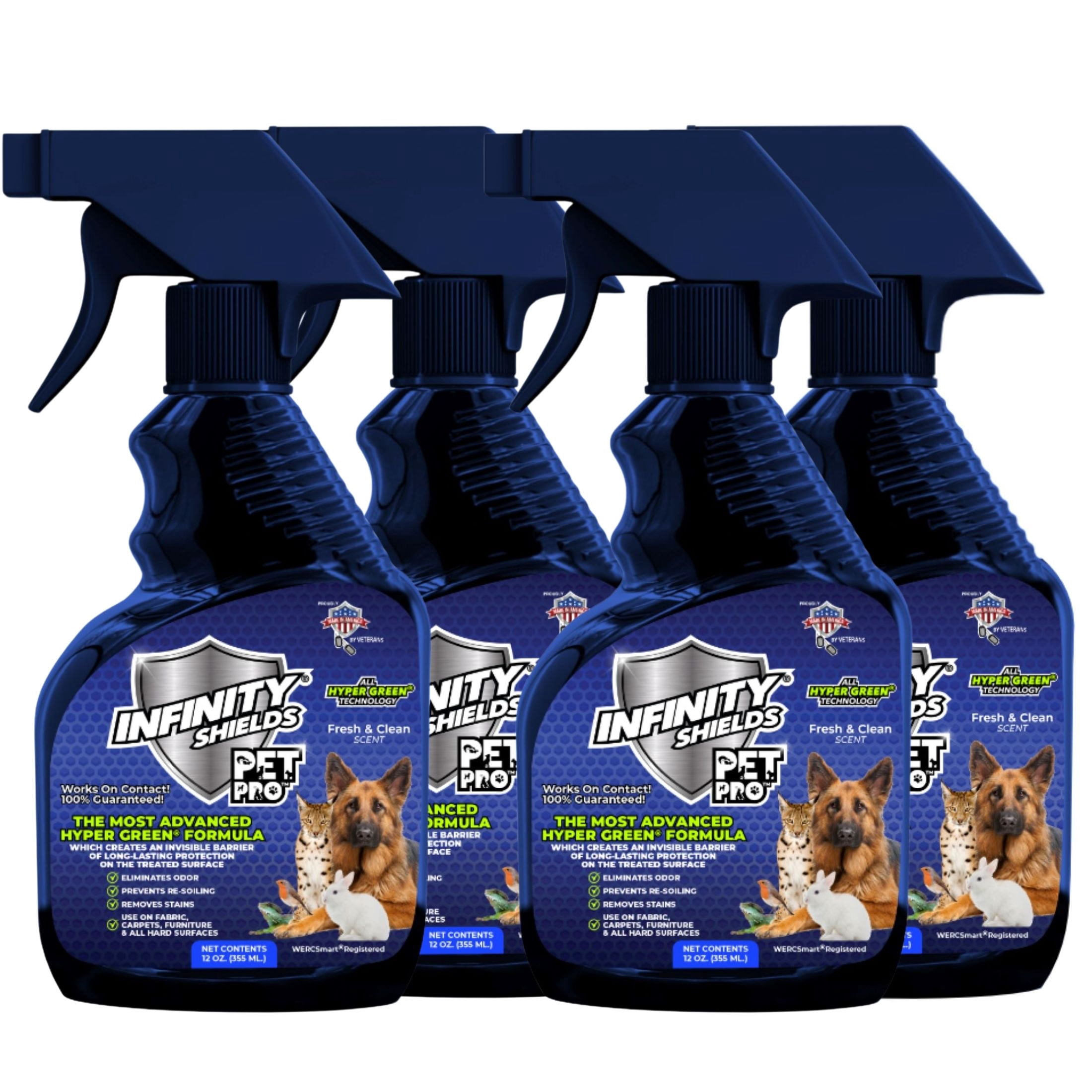 Infinity Shields PetPro, Pet-Safe, Odor Eliminator, Surface Protectant ...