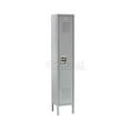 thumbnail image 1 of Infinity Single Tier 1 Door Assembled Locker, Gray - 12 x 12 x 60 in., 1 of 1
