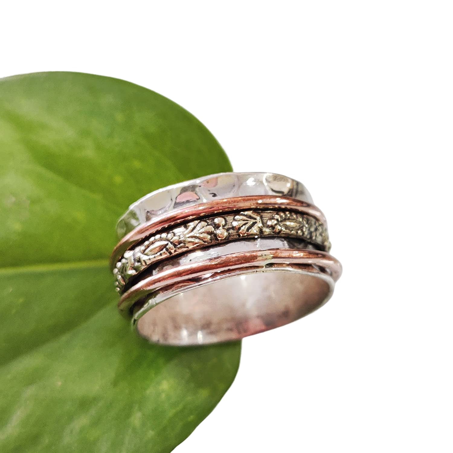 Infinity Spinner Band, Meditation Ring, 925 Sterling Silver Ring ...