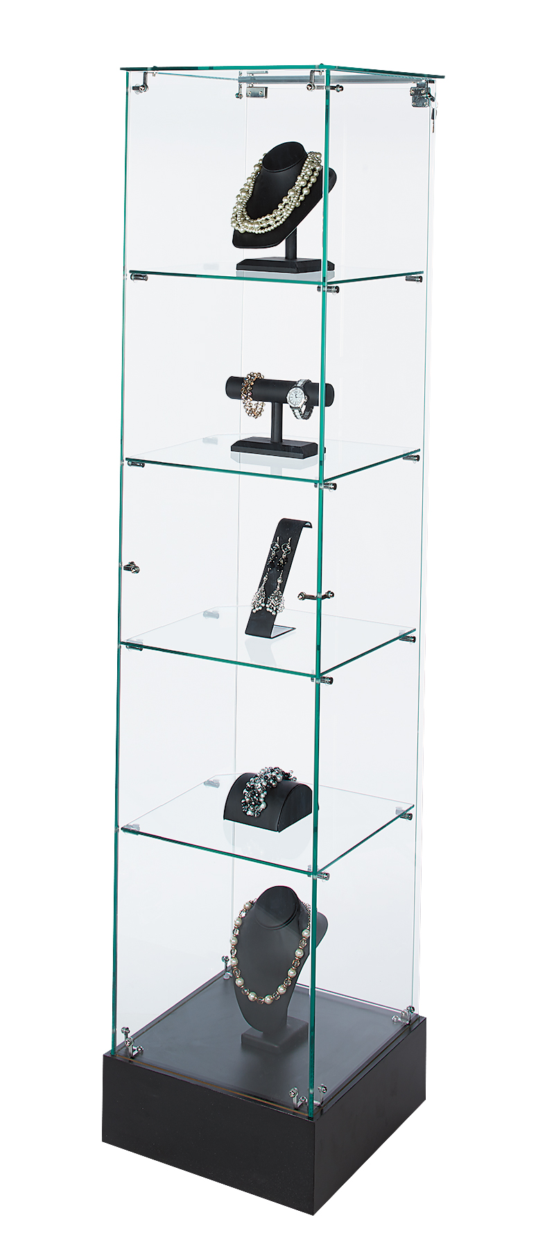 Transparent Plymor Clear Acrylic Display Case with Hinged Lid, 6x6x6 ...