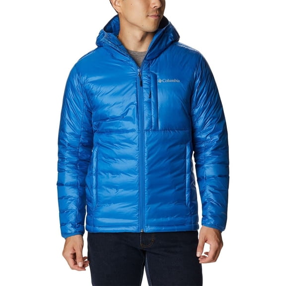 Infinity Summit Double Wall Down Hooded Jacket - Men's, Bright Indigo, XXL