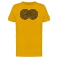 thumbnail image 1 of Infinity Symbol Lines T-Shirt Men -Image by Shutterstock, Male Small, 1 of 2