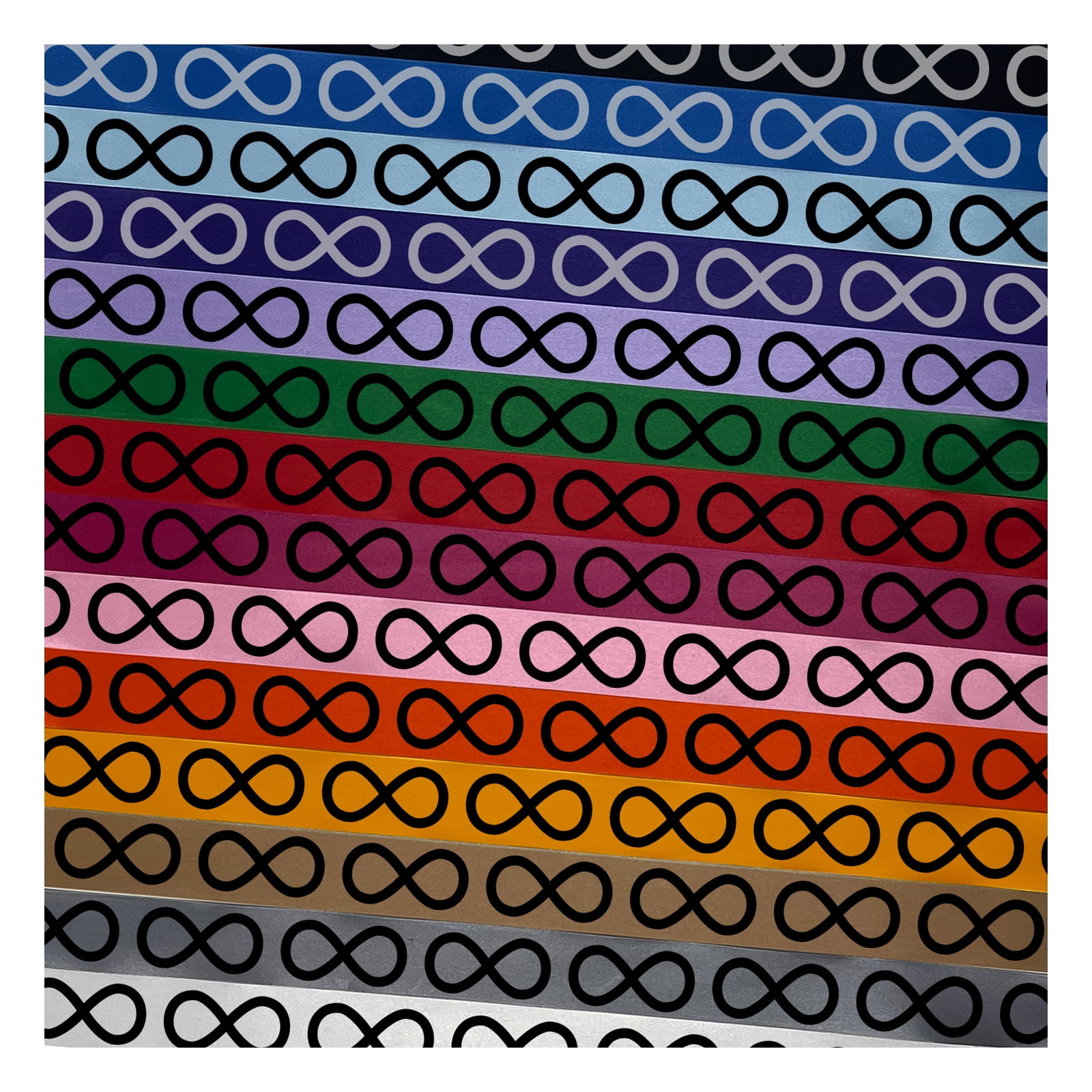 Infinity Symbol Solid Satin Ribbon for Gift Wrapping Bows Craft DIY ...