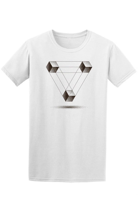 Infinity Triangle T-Shirt Men -Image by Shutterstock, Male Medium