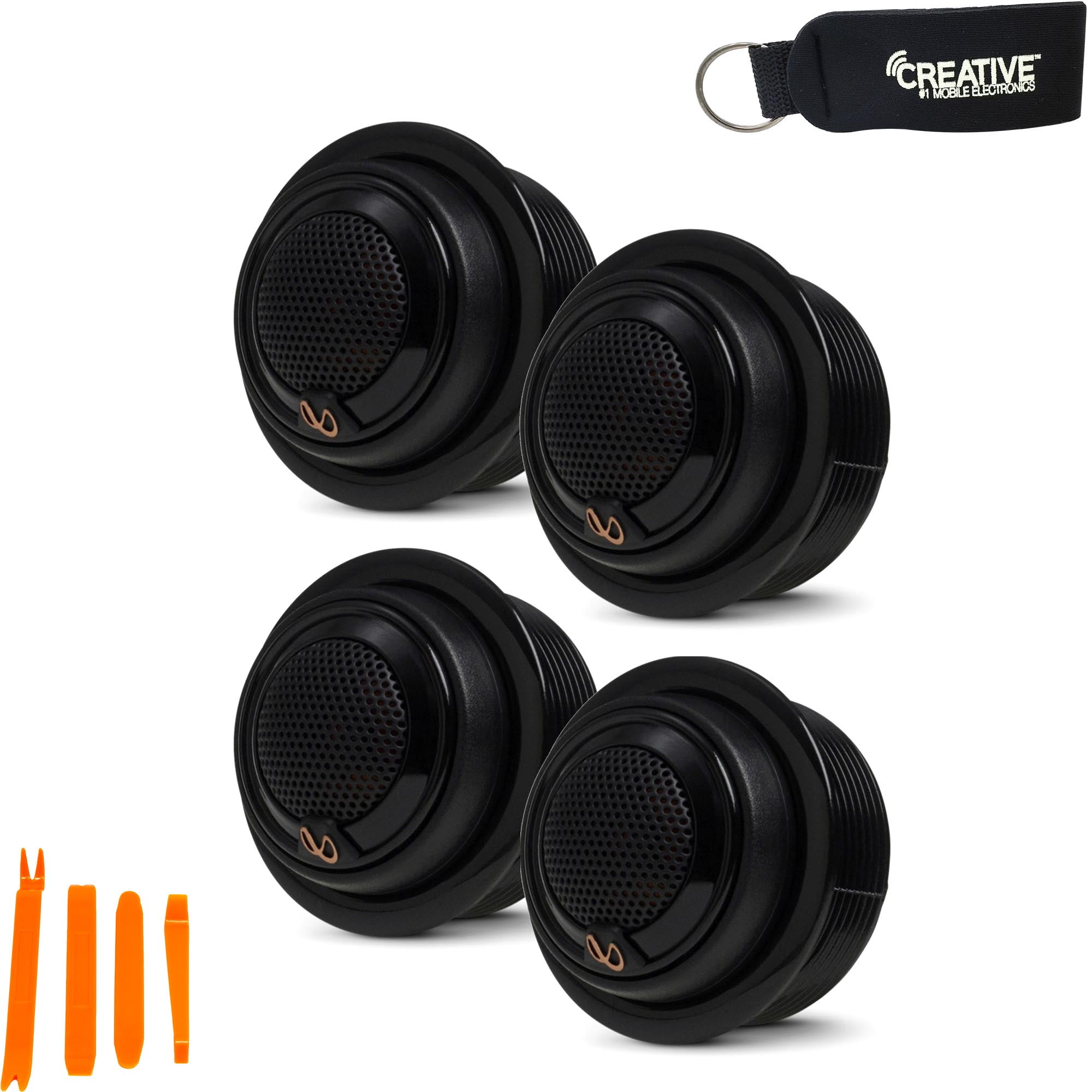 Infinity - Two Pairs Of REF-375TX Reference 3/4 Inch Component Tweeters
