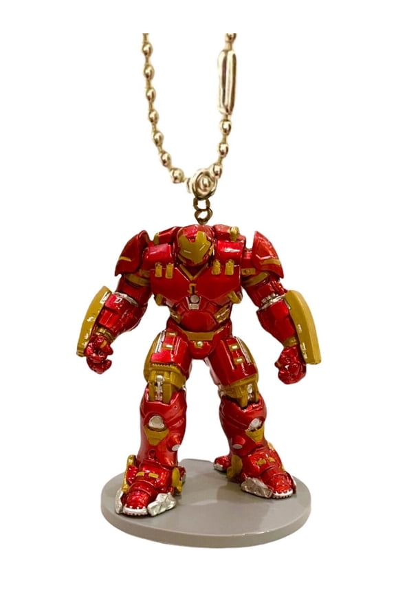 Infinity War Age Of Ultron Hulkbuster Keychain Dangler Pvc Figure Ironman Charm New