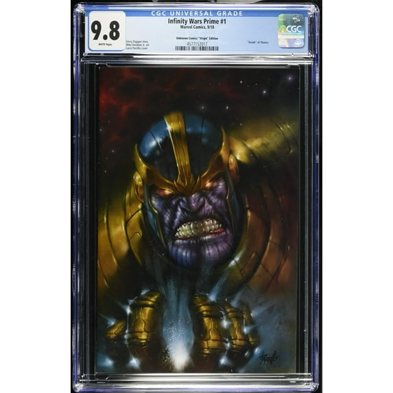 Infinity Wars Prime #1 - CGC 9.8 Comic Book