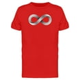 thumbnail image 1 of Infinity White Lines Tee Men's -Image by Shutterstock, 1 of 2