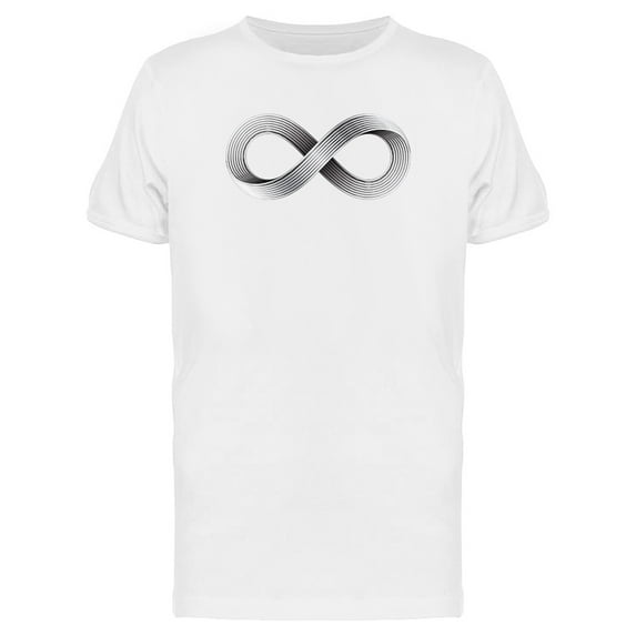 Infinity White Lines Tee Men's -Image by Shutterstock