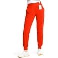 thumbnail image 1 of Infinity Women's Scrub Pull-on Scrub Jogger Pants, Mid Rise Bottoms with 4 Pocket with Interior Drawstring - IN122AP, L Petit, 1 of 6