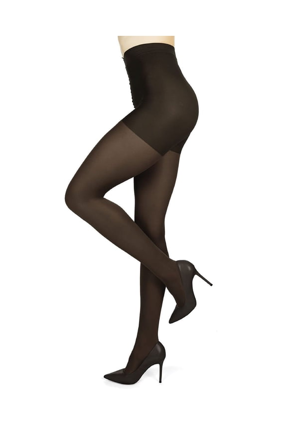 Support Mate 60 Denier Energizing Support Pantyhose - Womens - Female, Small, Black