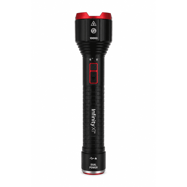 Inifinity Light Bulb Infinity X1 10000 Lumens Dual Power Rechargeable Flashlight - Walmart ...