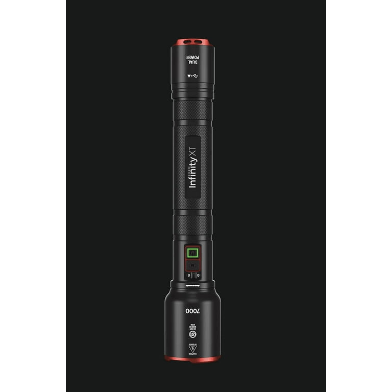 Infinity X1 7000L Dual Power Rechargeable Flashlight - Walmart.com