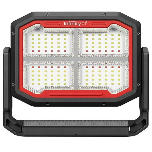 Infinity X1 Dual Powered Solar Work Light 3000 Lumen