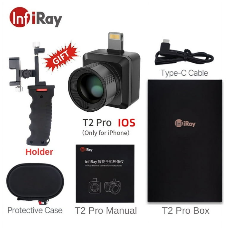 Infiray T2 PRO Waterproof Infrared Thermal Imager - Night Vision