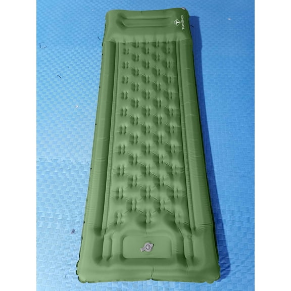 Inflatabale mat,Pad Bed With Portable With And Pump Portable Mat Inflatable Mat Pad Built-in Pillow With 2 Carabiners Pump Portable Air Bed With Portable 2 Carabiners Tent Pump With 2