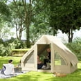 thumbnail image 1 of Inflatable 4 Season Camping Tent with Hand Pump Waterproof and Windproof Featuring Mesh Windows and Doors, 1 of 6
