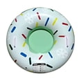 thumbnail image 1 of Inflatable 48 Inch Donut Snow Tube - Heavy-Duty Thickened Pvc Material, Quick-Connect Valve For Easy Inflate/Deflate, Reinforced Seams, Anti-Slip Surface, Smooth Rides On Snow -, 1 of 3